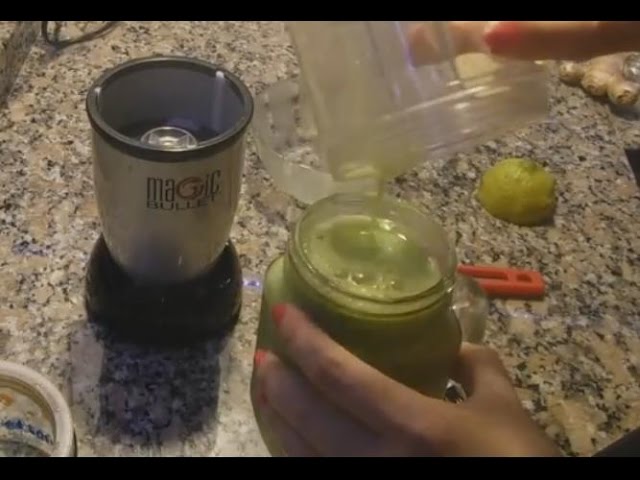 JUGO VERDE CON NUTRI BULLET O LICUADORA (green juice) - YouTube