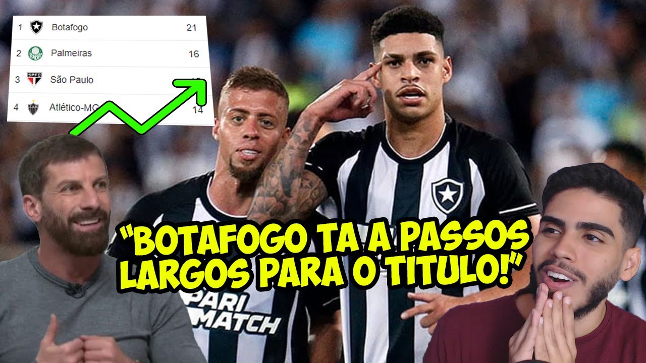 Botafogo será campeão brasileiro? Veja chances e compare as