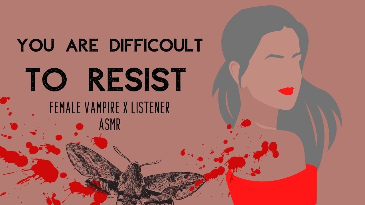 ASMR FLIRTY VAMPIRE | female vampire x listener | F4M