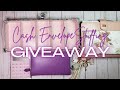 Cash Envelope Stuffing | Giveaway *CLOSED*💖 | Filofax and Cash 🤑