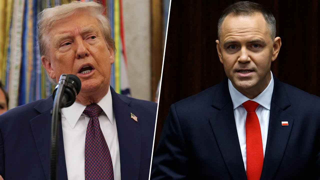 LIVE: Trump meets with president of Poland | NBC News