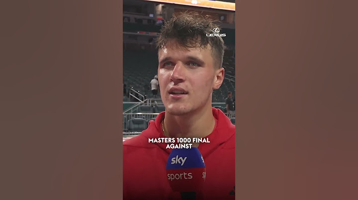 "Crazy to win against him" 💫 Jakub Mensik reacts to stunning Miami title win over Novak Djokovic