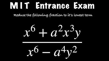 MIT Entrance Exam  Question | Algebra Question 1869 #entrance #exam #entranceexam #algebra
