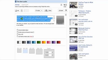 How to embed a YouTube Video in Blog or Website