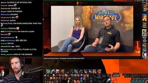 Asmongold Reacts to World of Warcraft Classic - Developer Interview | Media Event 2019