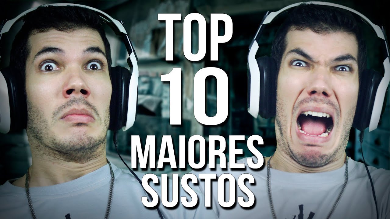 TOP 10 MAIORES SUSTOS QUE JÃ LEVEI NOS GAMES! - MaxMRM - - 