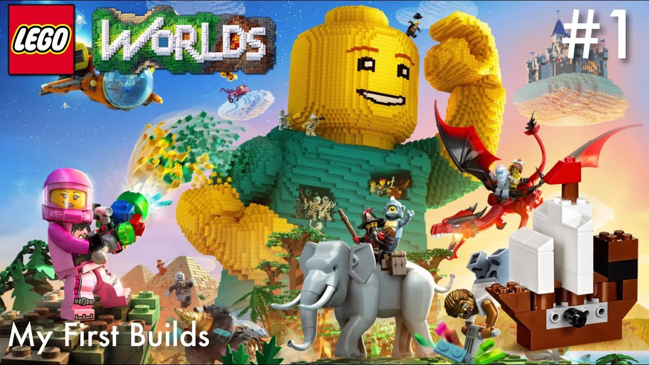 My First Builds | Lego Worlds