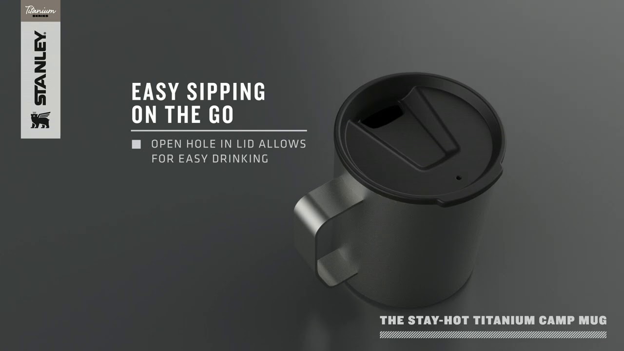 Stanley The Stay-Hot Titanium Camp Mug 12oz