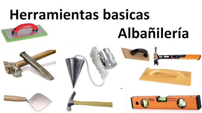 herramientas de albañilería 