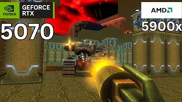 Quake 2 RTX | 5070 | Ryzen 9 5900x | #quake2 #quake2rtx #5070 #raytracing