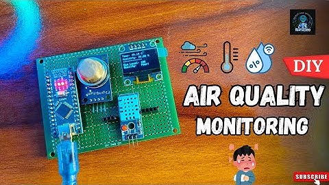 DIY Air Quality Monitor using Arduino Nano | Temp, Humidity & Gas Level