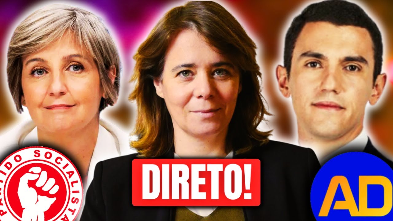 Vídeo EM DIRETO! SEBASTIÃO BUGALHO VS CATARINA MARTINS E MARTA TEMIDO