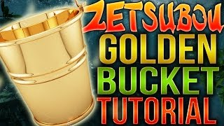 “Zetsubou No Shima”  GOLDEN BUCKET TUTORIAL! UNLIMITED WATER! (Black Ops 3 Zombies DLC 2 Eclipse) screenshot 4
