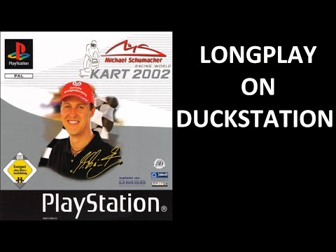 Michael Schumacher Racing World Kart 2002 (PS1) - Longplay - DuckStation 4K