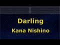 Karaoke Darling Kana Nishino No Guide Melody Instrumental Lyric Romanized