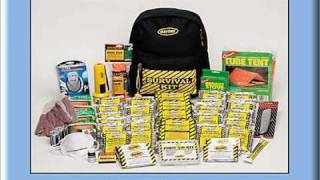 4 Person Deluxe Emergency Backpack Kit