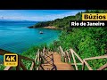 [4K] Just Walking - Búzios - Rio de Janeiro - Rua das Pedras - Azeda - João Fernandes - Foca Beach