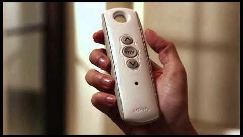 Setting MY position on motorized blinds