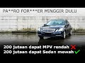 Mercy Mewah Lebih Murah dari Avanza Paling Rendah. E200 W212 2013