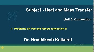 3  Convection part IV Problems on free and forced convection-II