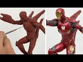 Sculpting IRON MAN | Avengers Infinity War - [100K SPECIAL]