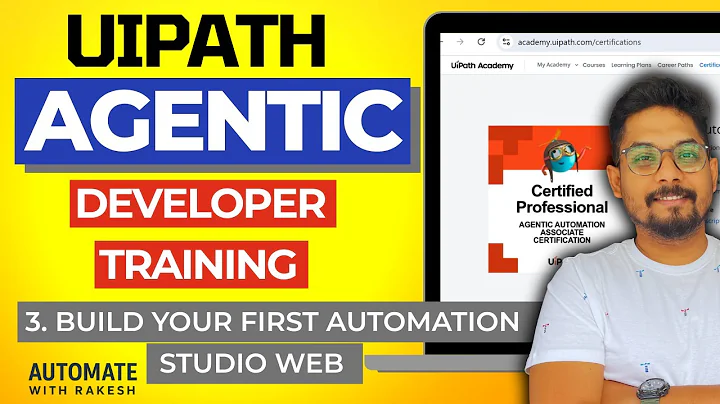 Build Your First Automation on UiPath Studio Web