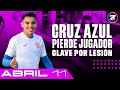 Cruz Azul PIERDE a Charly Rodríguez por LESIÓN - Conecta Mx | Dos Tiempos Al Aire