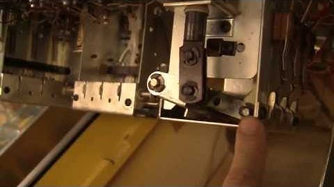 Fixing stuck drop targets Bally Mystic pinball machine - Part 2/4 - PinballHelp.com