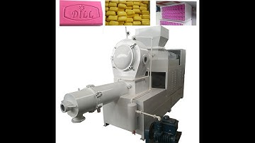 vacuum  double screws soap plodder/Twin Worm Soap Plodder