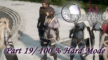 ♡ Valkyrie Elysium Part 19/ 100% Hard Mode Walkthrough/ Platinum ♡