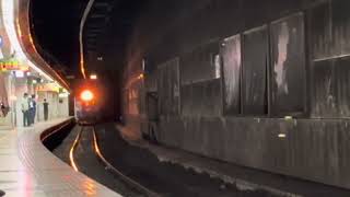 台鐵6707次科普環島專車跑成追線往台中，板橋2B進站（2025.10.20）