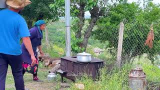 Natural Food Cooking in Village / Farm to Table Recipes / Off-Grid Living Family