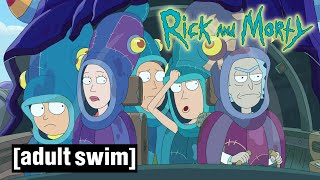 Rick and Morty | Squid Wars | Adult Swim UK 🇬🇧