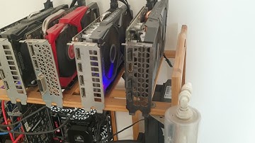 127 MH/S Ethereum Mining + Rvencoin Mining + Ethereum Classic Mining Farm Setup