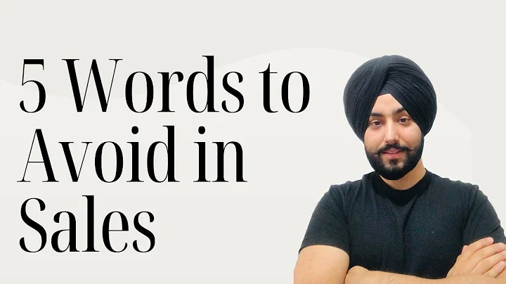 Top 5 Words to Avoid During Sales Calls