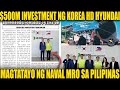 GOOD NEWS 500M INVESTMENT NG KOREA HD HYUNDAI MAGTATAYO NG NAVAL MRO SA PILIPINAS 