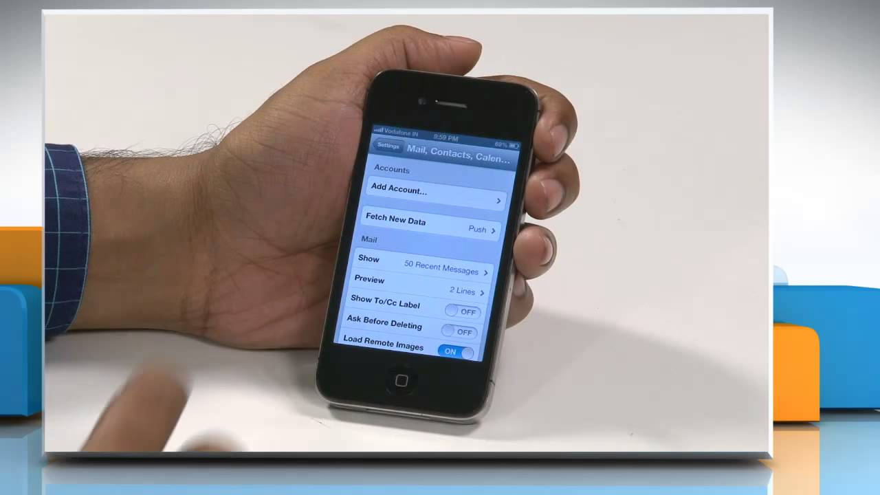 How to turn off push mail on iPhone to optimize battery performance - YouTube