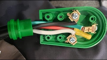Connecting a generator to your house using the dryer outlet.