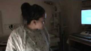 Mirna dancing through labor pains