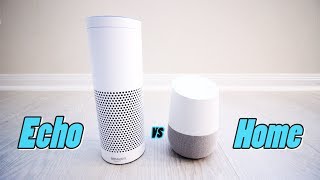 Amazon Echo vs Google Home by QuietKey75 7,370 views 6 years ago 7 minutes, 36 seconds