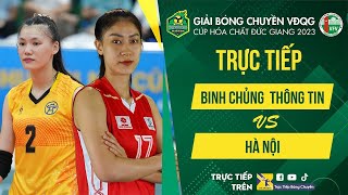 Full HD | BINH CHỦNG THÔNG TIN vs HÀ NỘI | Đẳng cấp Kiều Trinh liên tiếp tỏa sáng