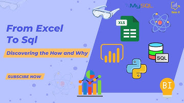 إزاي تبقى محلل بيانات محترف؟  Excel هو مفتاحك لـ SQL و Python!