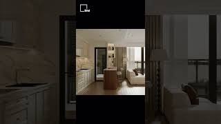 Phối Cảnh 3D Nội Thất Căn Hộ 98M2 Tại Dự Án Sun Cosmo Residence Đà Nẵng