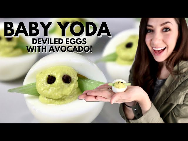 Baby Yoda Deviled Eggs with Avocado – Popcorner Reviews