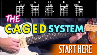 Want to learn the CAGED System on guitar?  Start Here!  CAGED System for beginners  Guitar Lesson