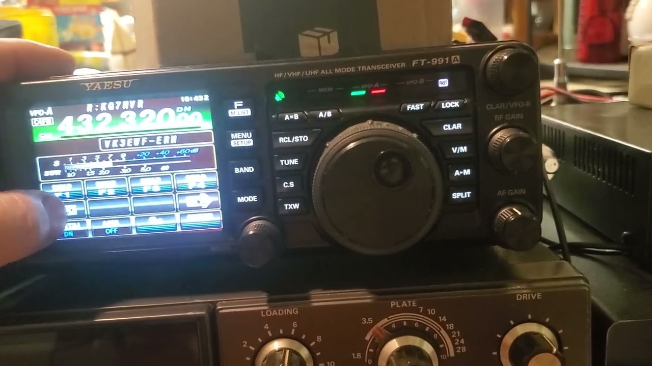yaesu fusion 991a mmdvm hotspot - YouTube