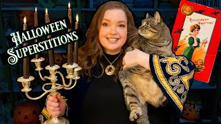 Trying 100+ Year Old Halloween Superstitions (& My Vintage Spiritualism Collection)