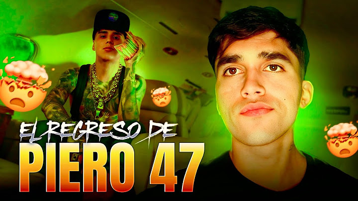 REACCION A YA GANAMOS - PIERO 47 (Video Oficial)