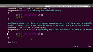 Generic Link List Implementation using Double Link List | Data Structures | C Programming