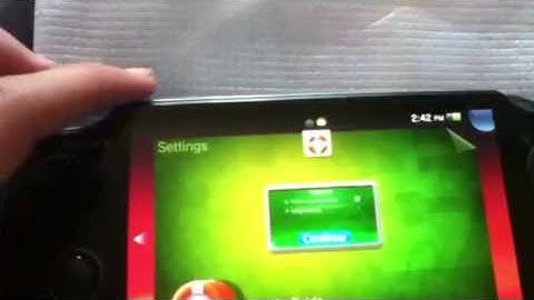 How to put a password on your ps vita lockscreen